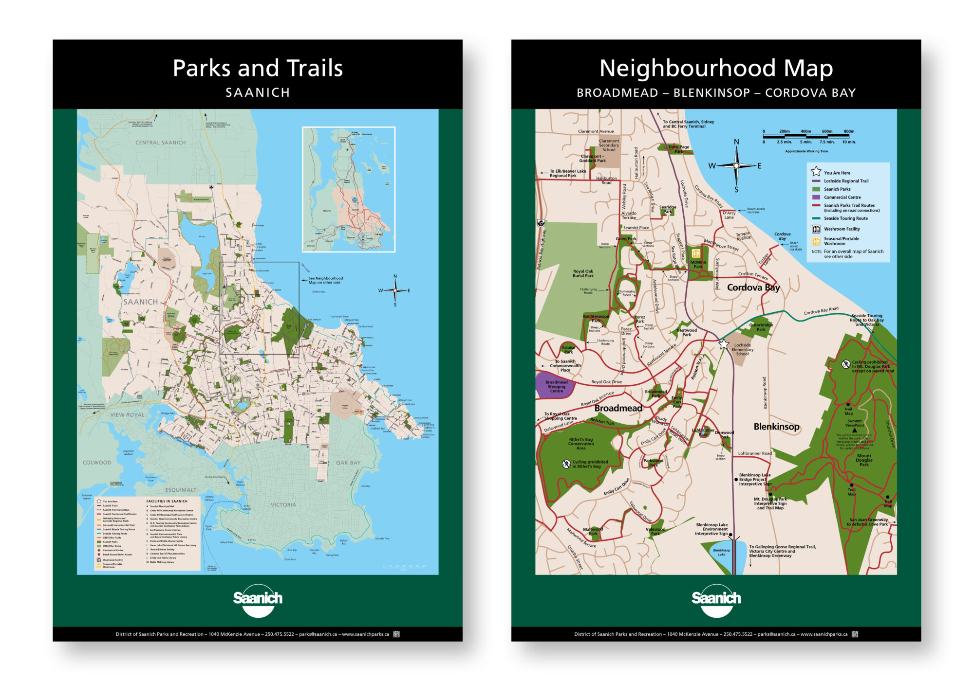 Municipality of Saanich - Parks and Trails Signage