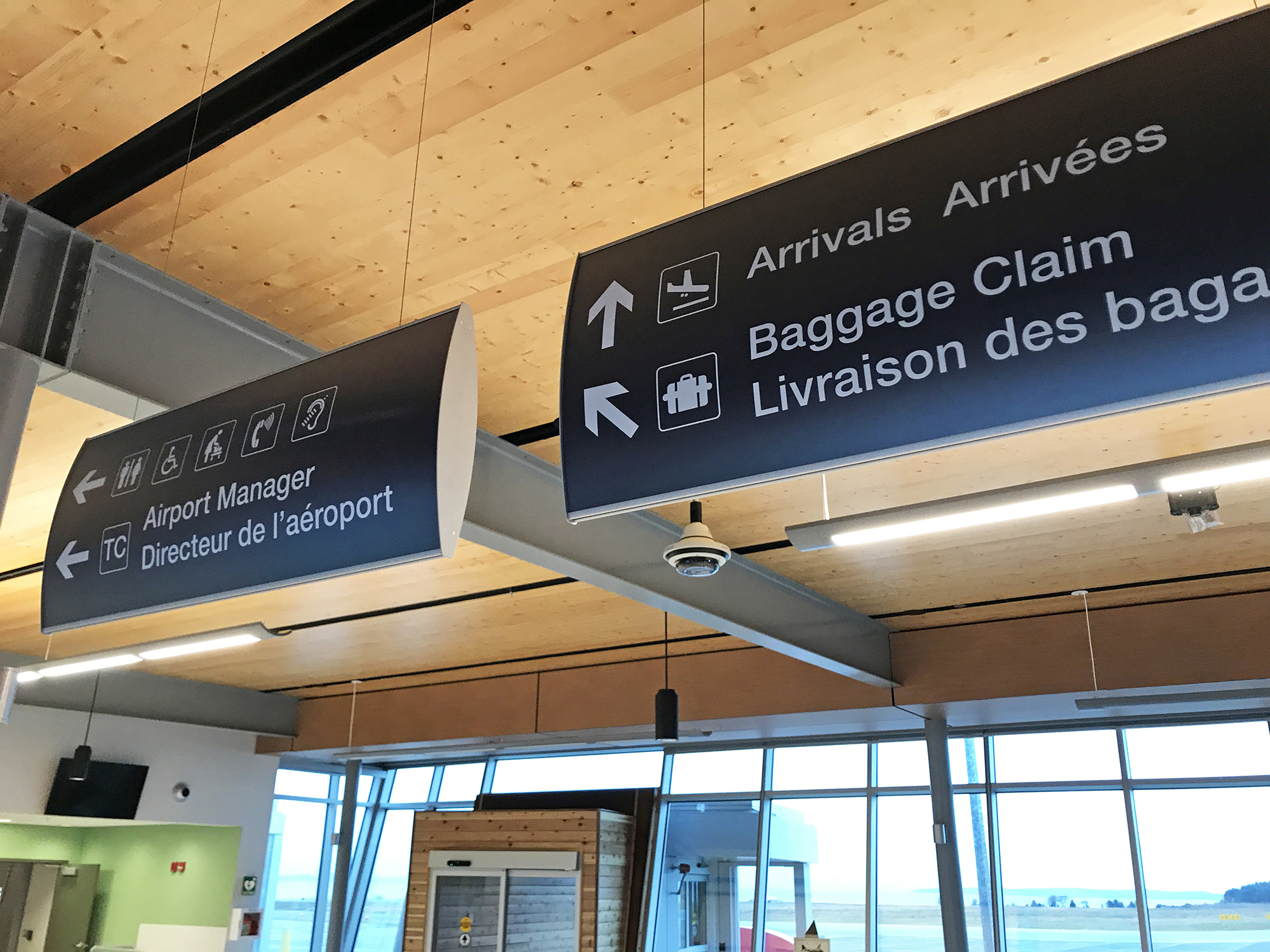 Port Hardy Airport - Internal Wayfinding