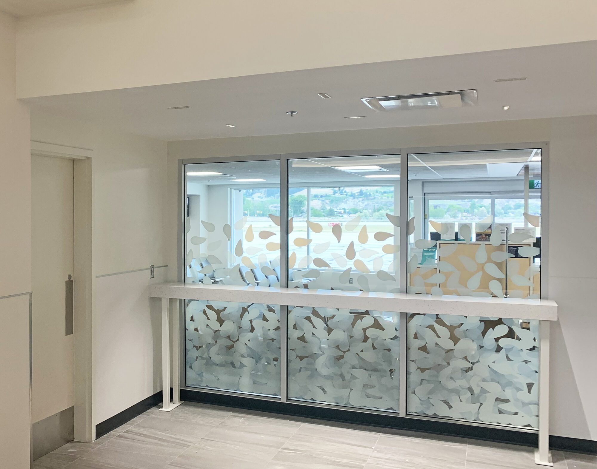 Penticton Airport – Window Graphics