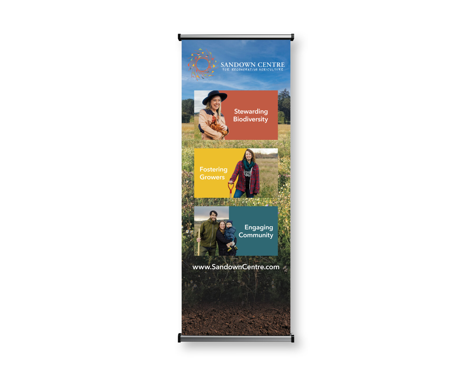 Sandown Centre - Pop Up Banner