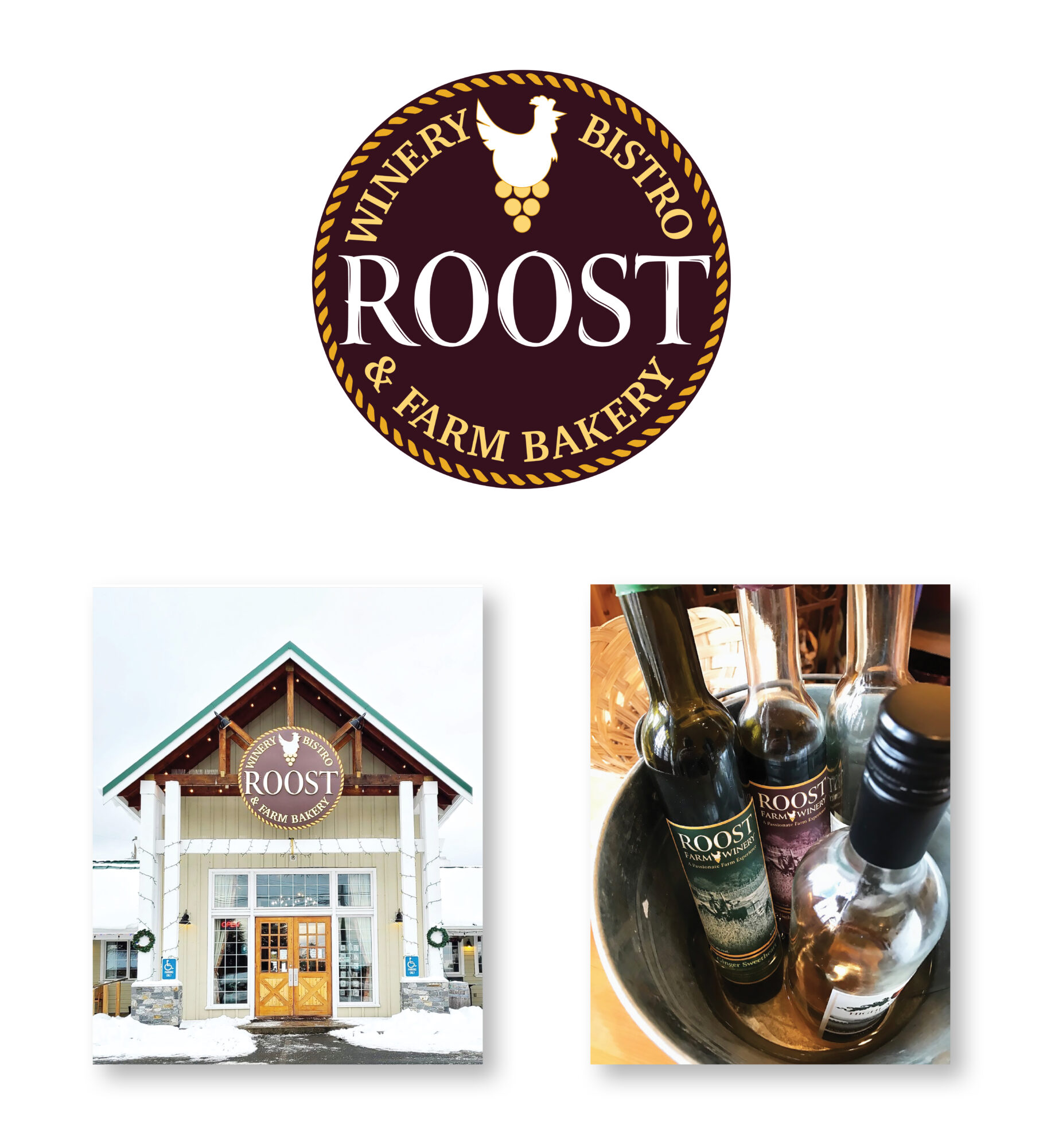 The Roost Winery Bistro & Farm Bakery - Logo