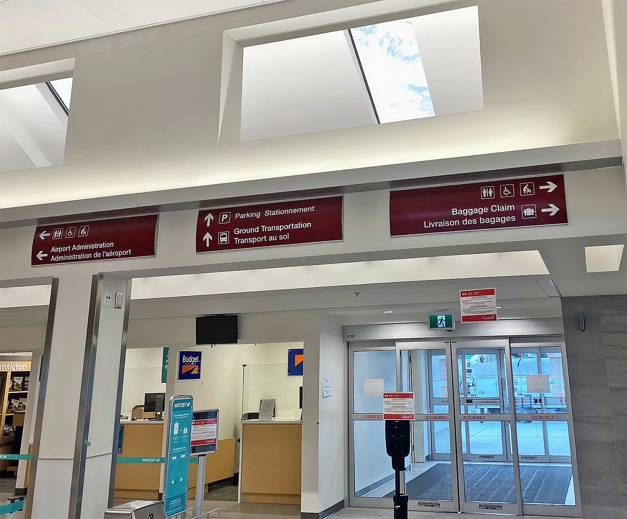 Penticton Airport - Internal Wayfinding